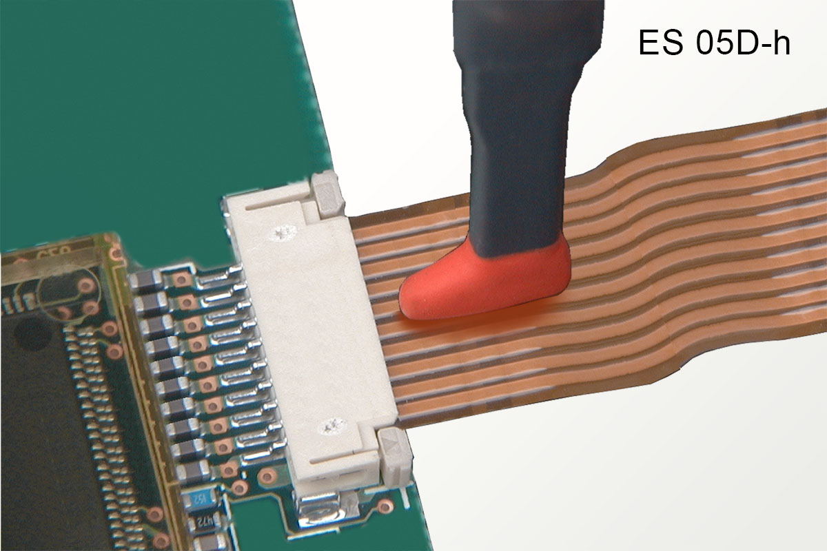 Application with E-field source ES 05D-h